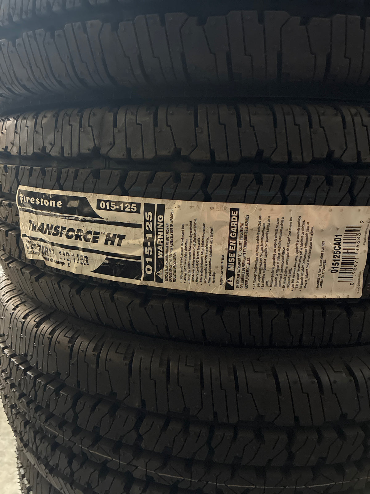 LT245/70R17 TRANSFORCE FIRESTONE HT