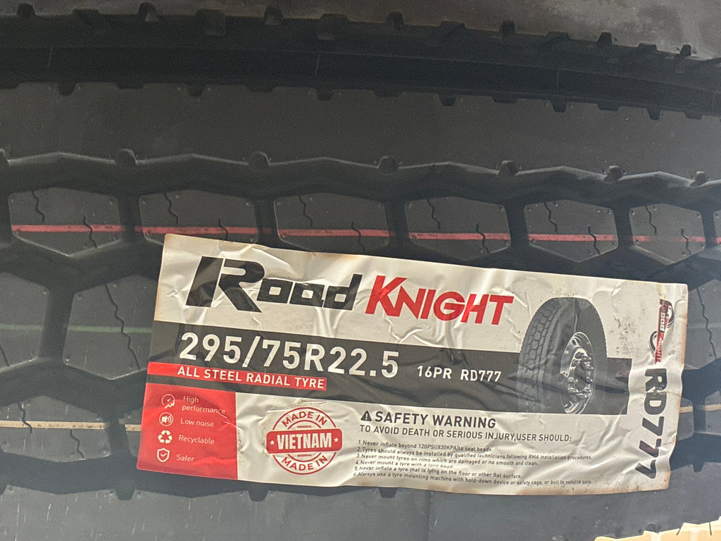 295/75R22.5 -16PR ROADKNIGHT RD777