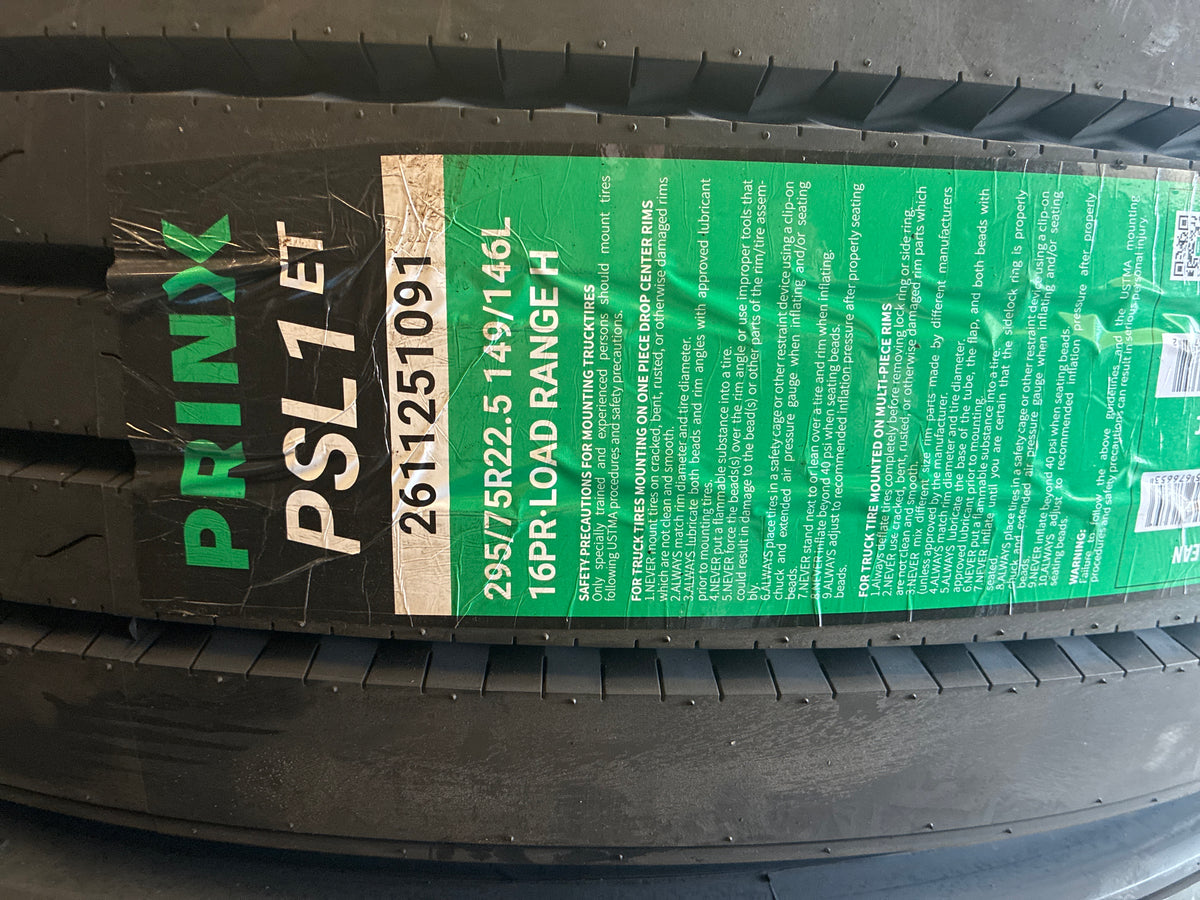 295/75R22.5-16 Prinx PSL1