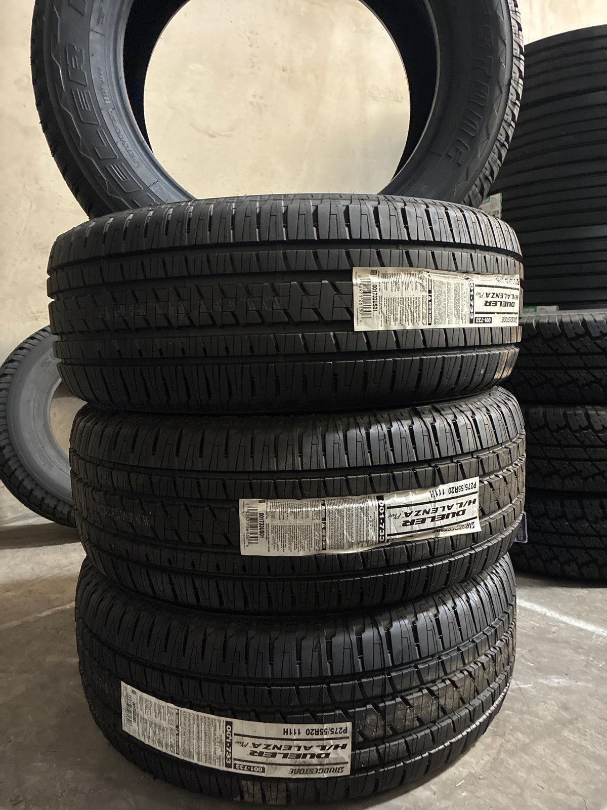 P275/55R20 DUELER H/L ALENZA PLUS BRIDGESTONE
