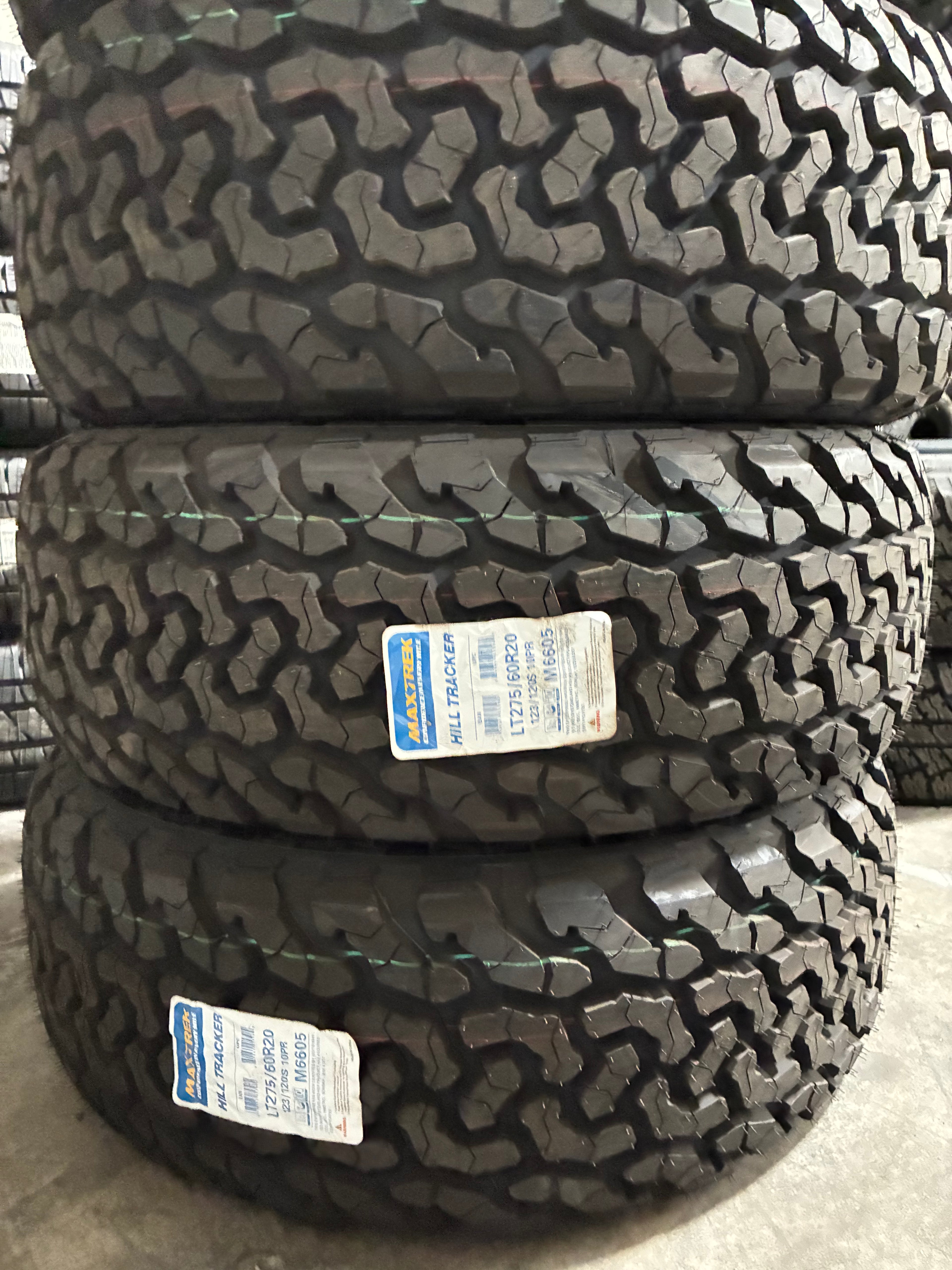 LT275/60R20 123/120S HILL TRACKER 10PR MAXTREK