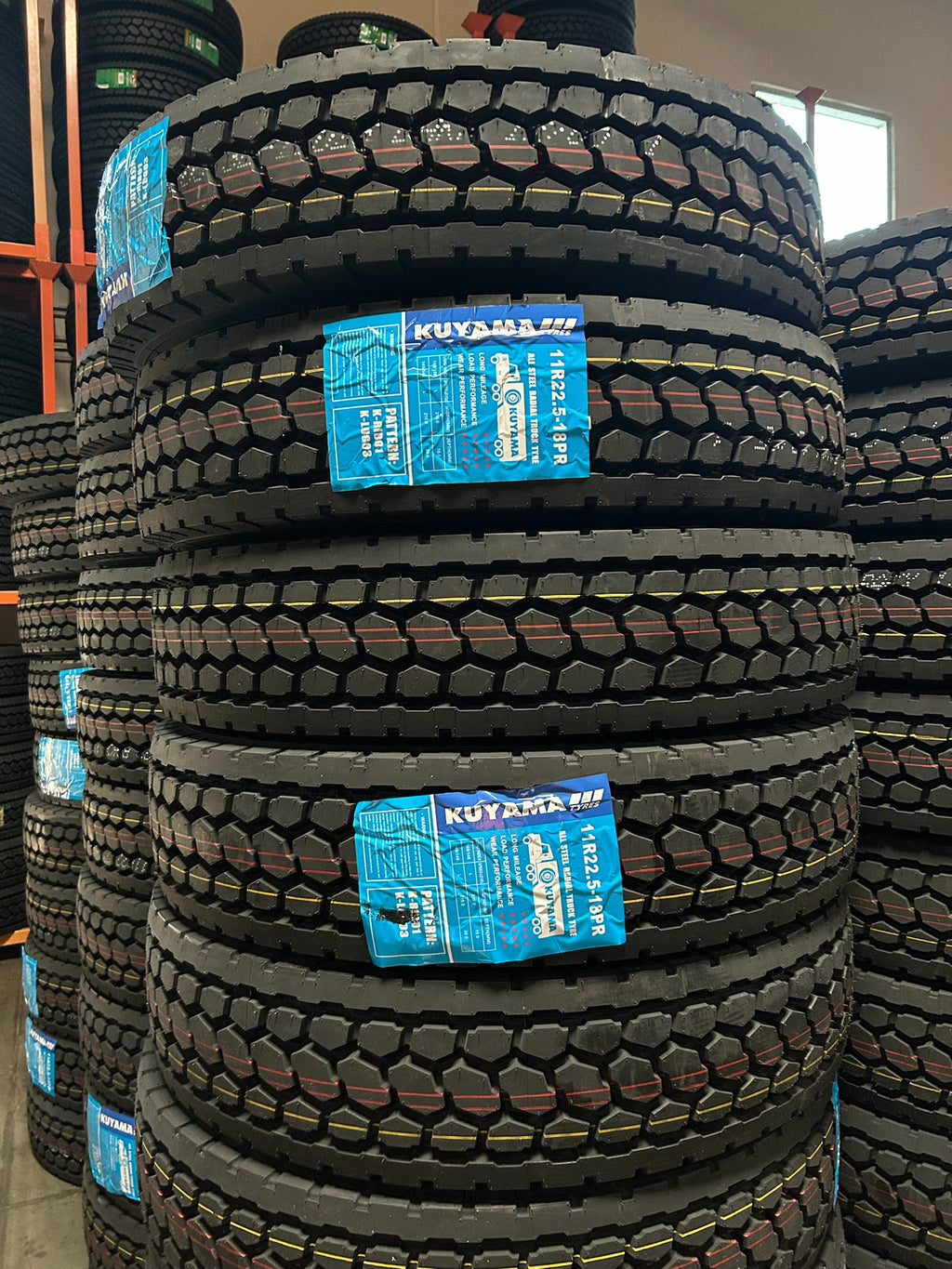 11r22.5 Drive Tire Kuyama K-LUG03