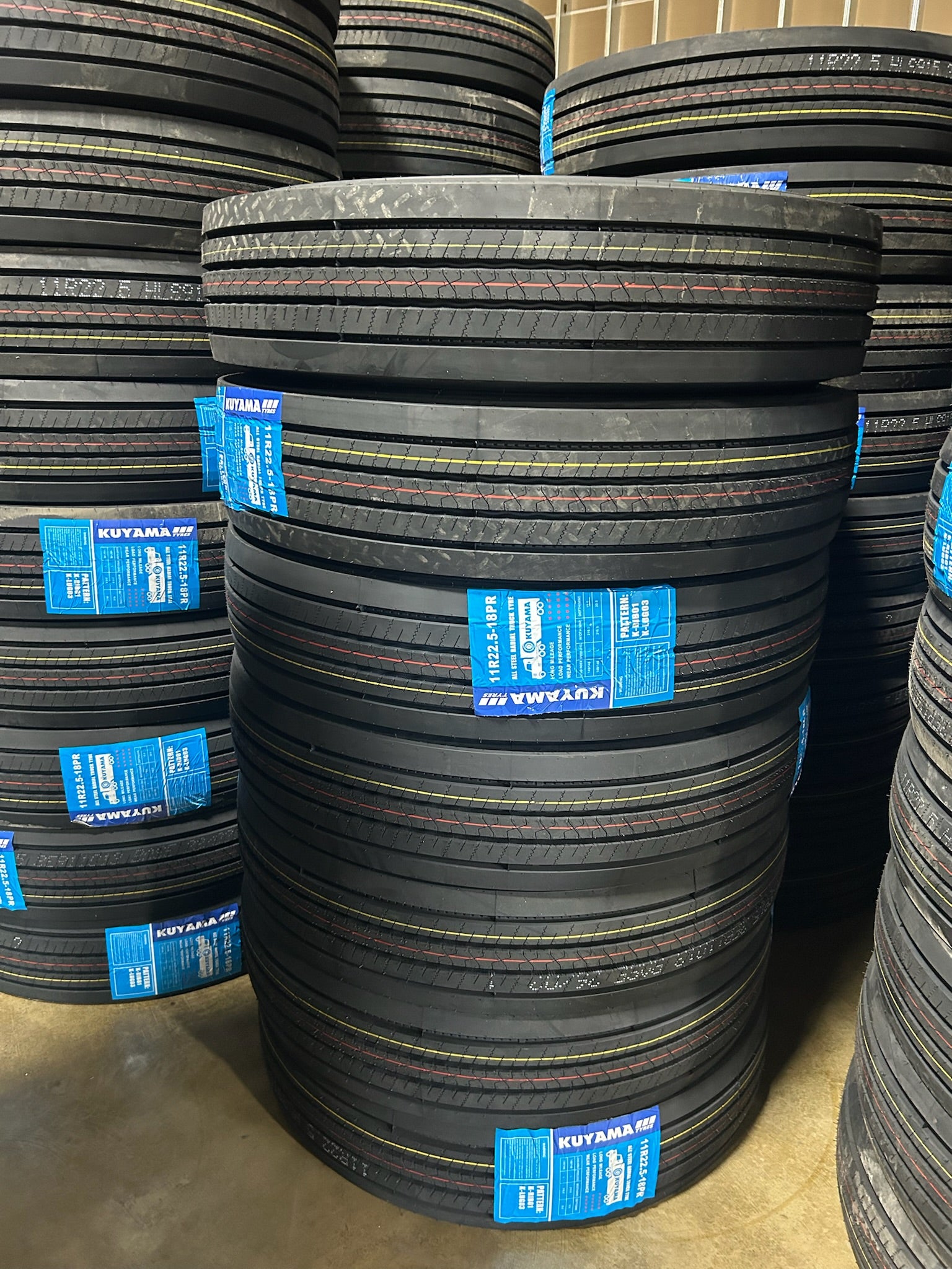 11r22.5 All Position Tire Kuyama K-RIB01