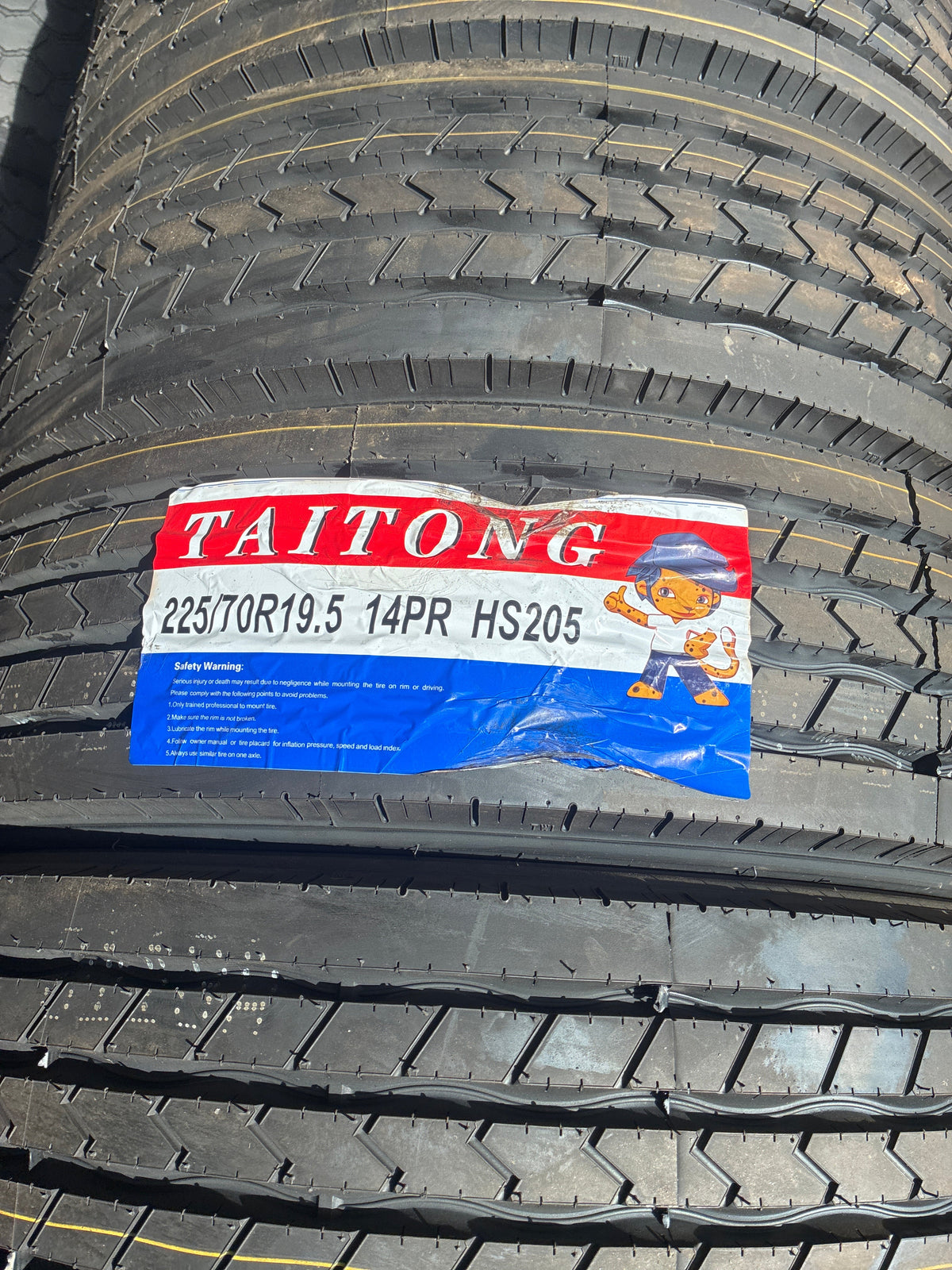 225/70R19.5 Taitong 14PR HS205