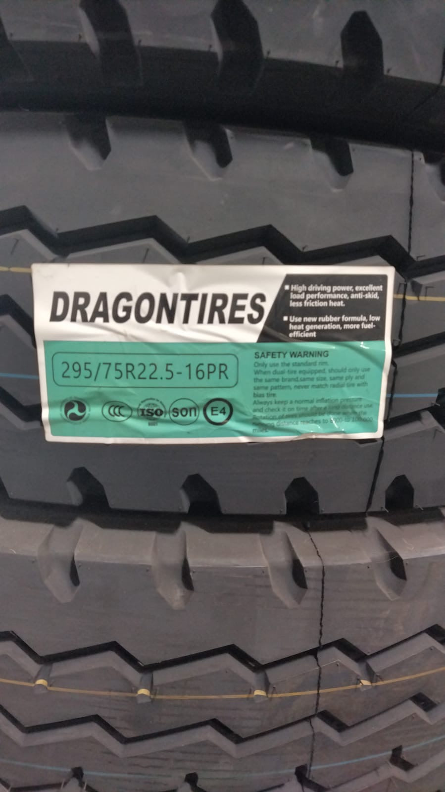 295/75r22.5-16 Mixed Service Tire Dragon MSA01 All Position Tire
